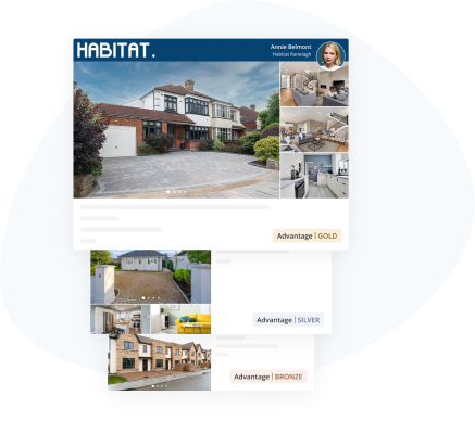 Stacked Advantage Ad property listings